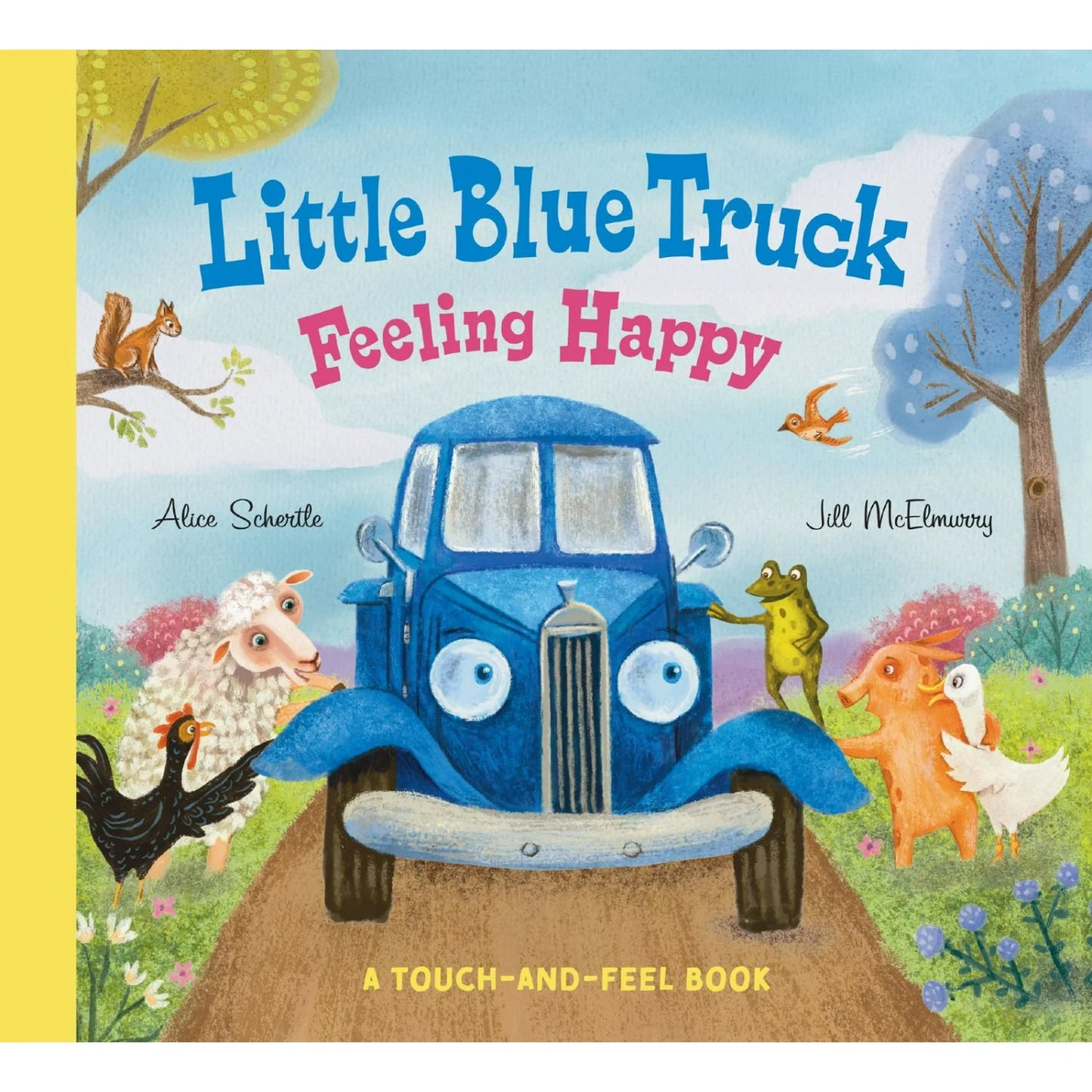 The Little Blue Truck Feeling Happy