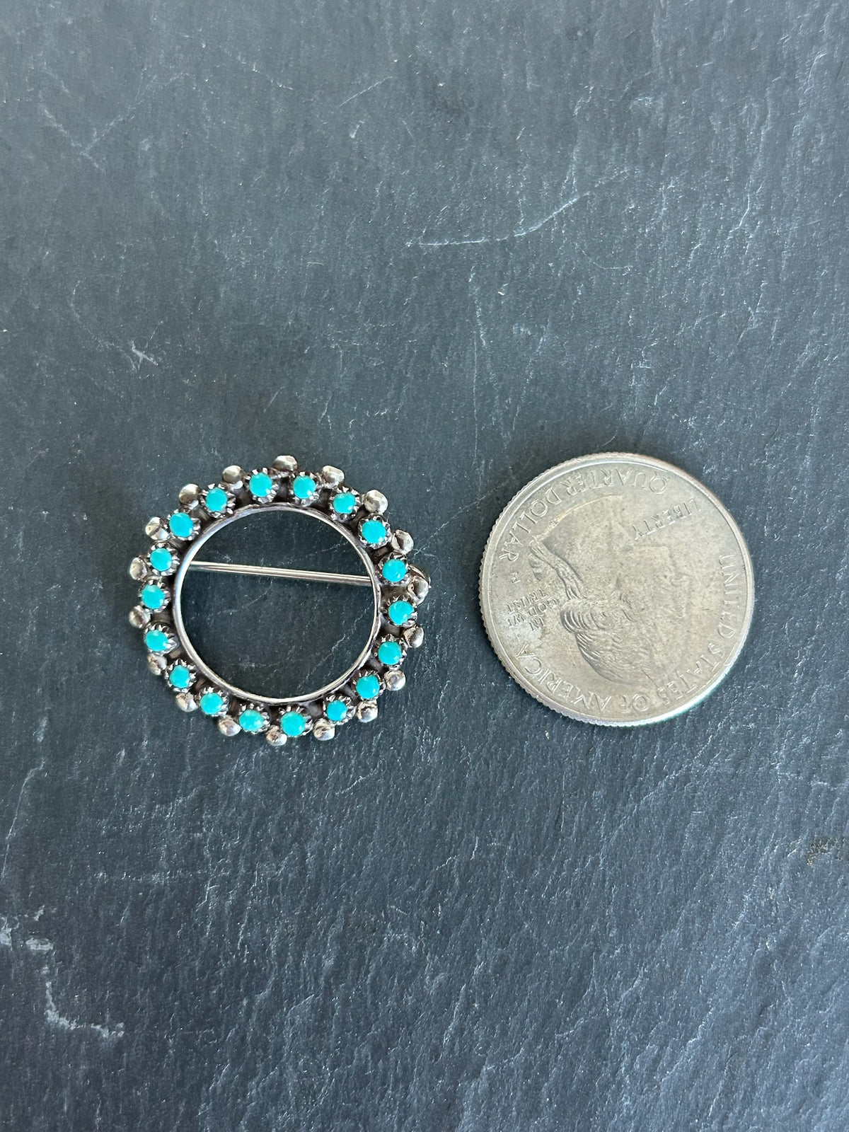 Vintage Turquoise Pin - TGBJ