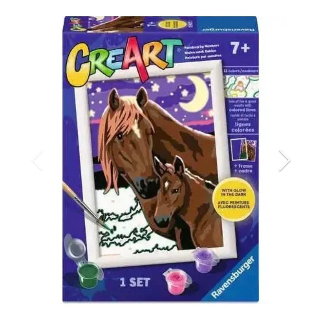 CreArt Horse at Midnight