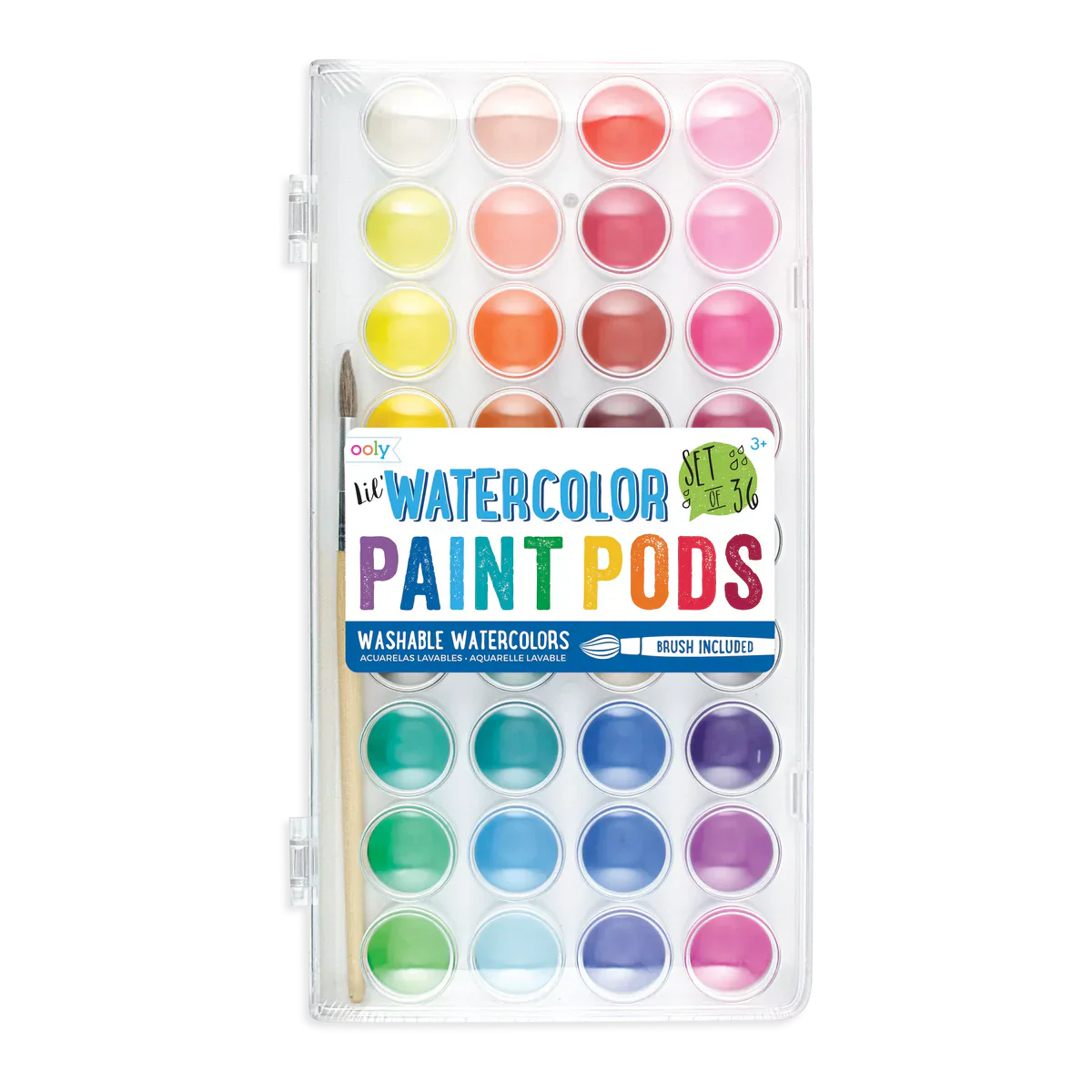 Watercolor Paint Pods