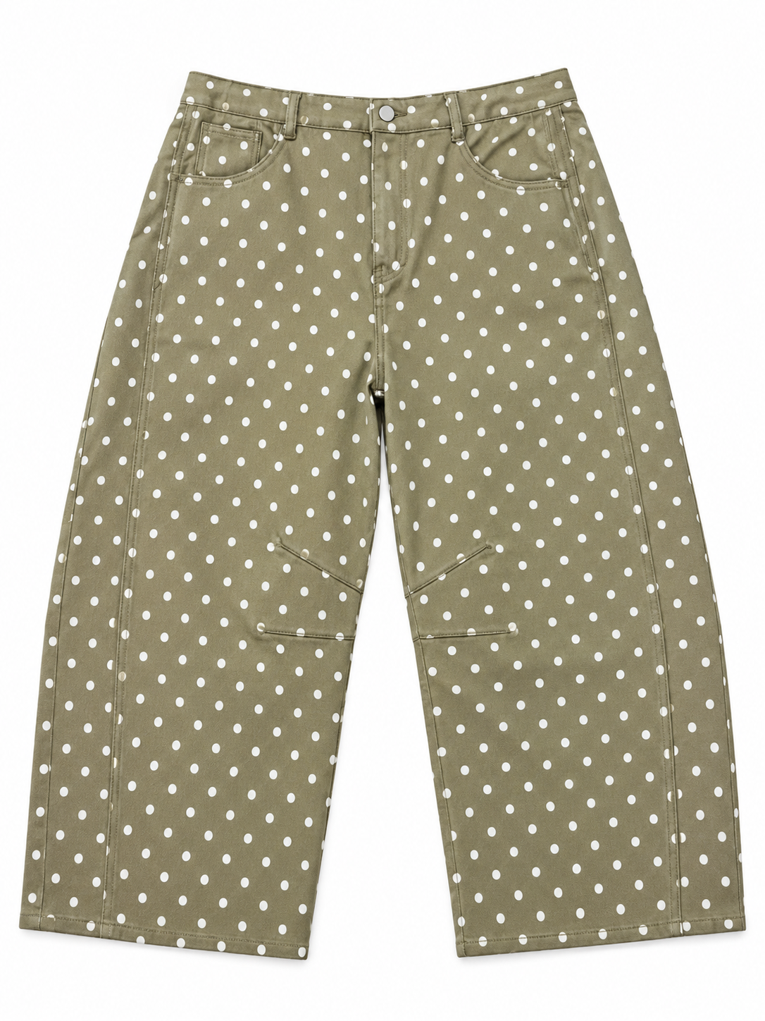 Polka Dots Curvy Pants