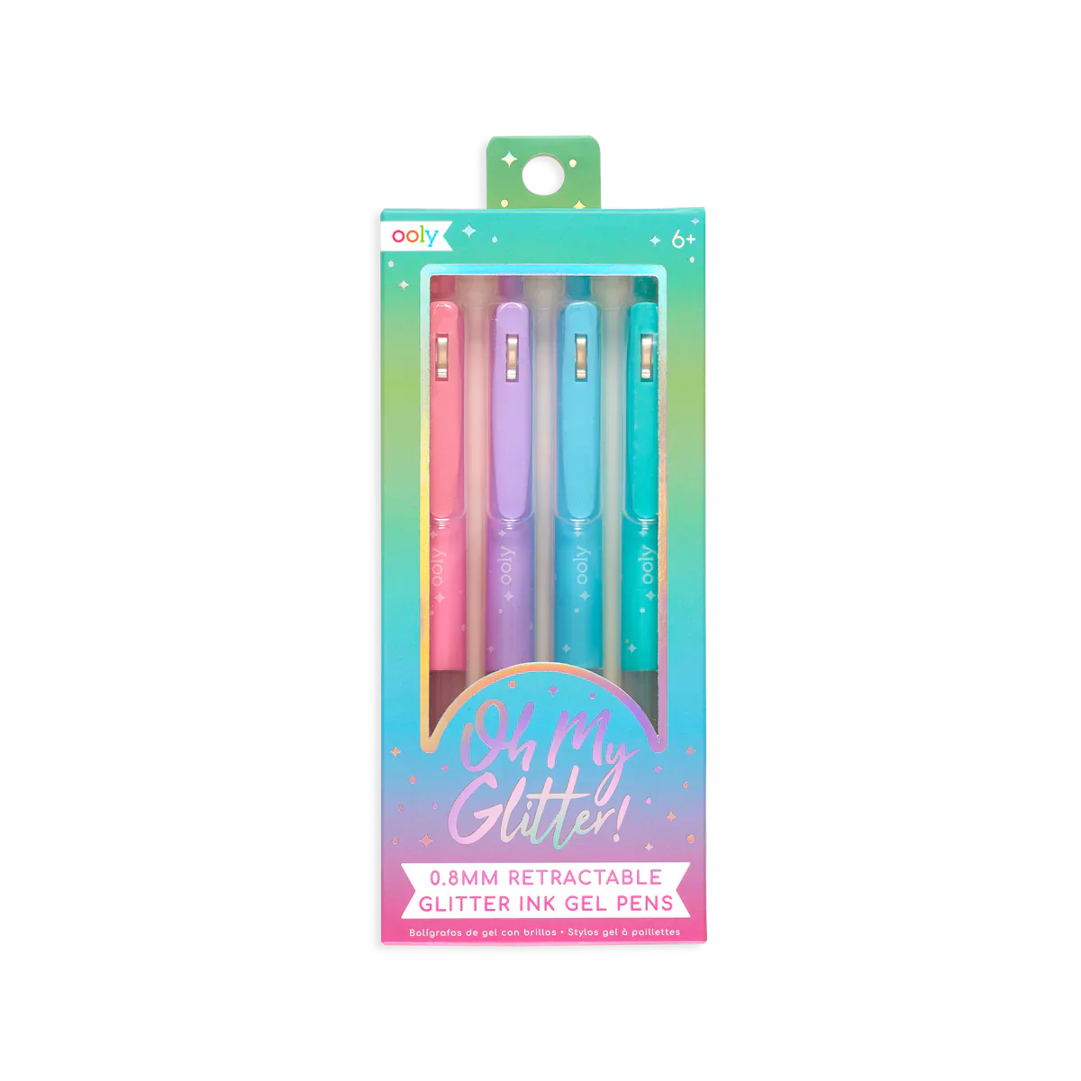 4 Glitter Gel Pens