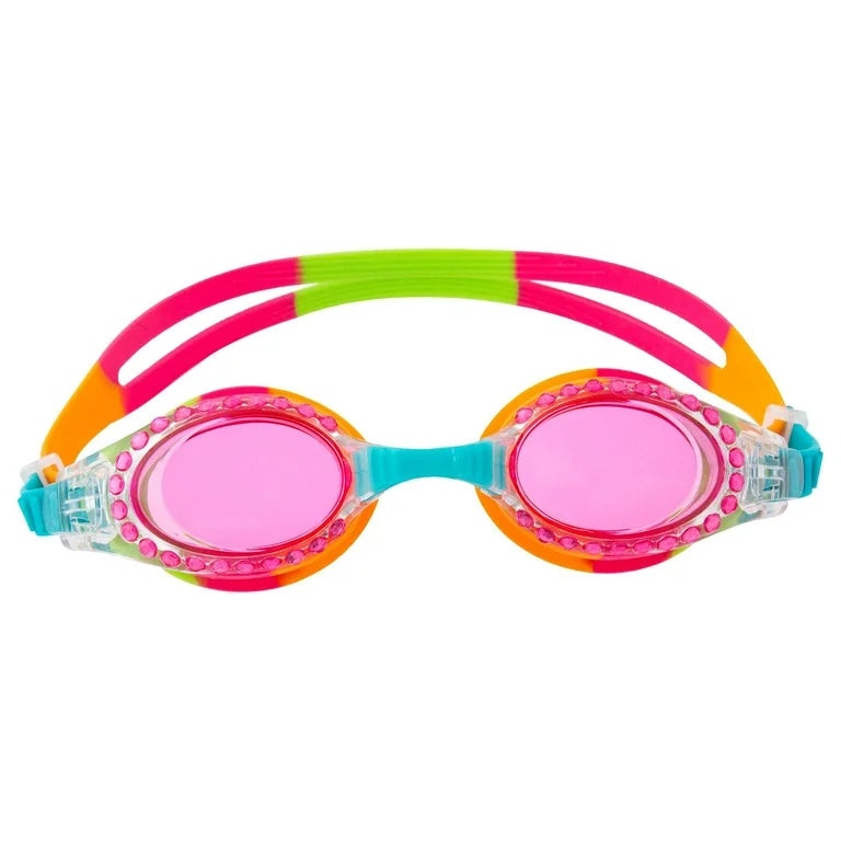 SJ Swim Goggles Sparkle Rainbow