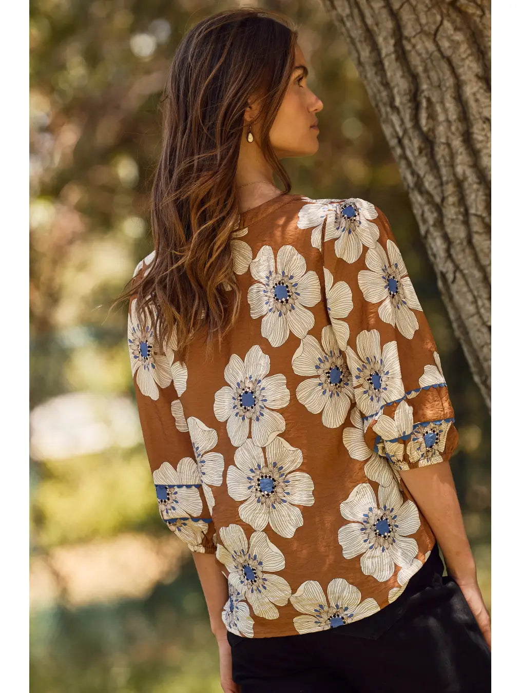 Floral Print Blouse