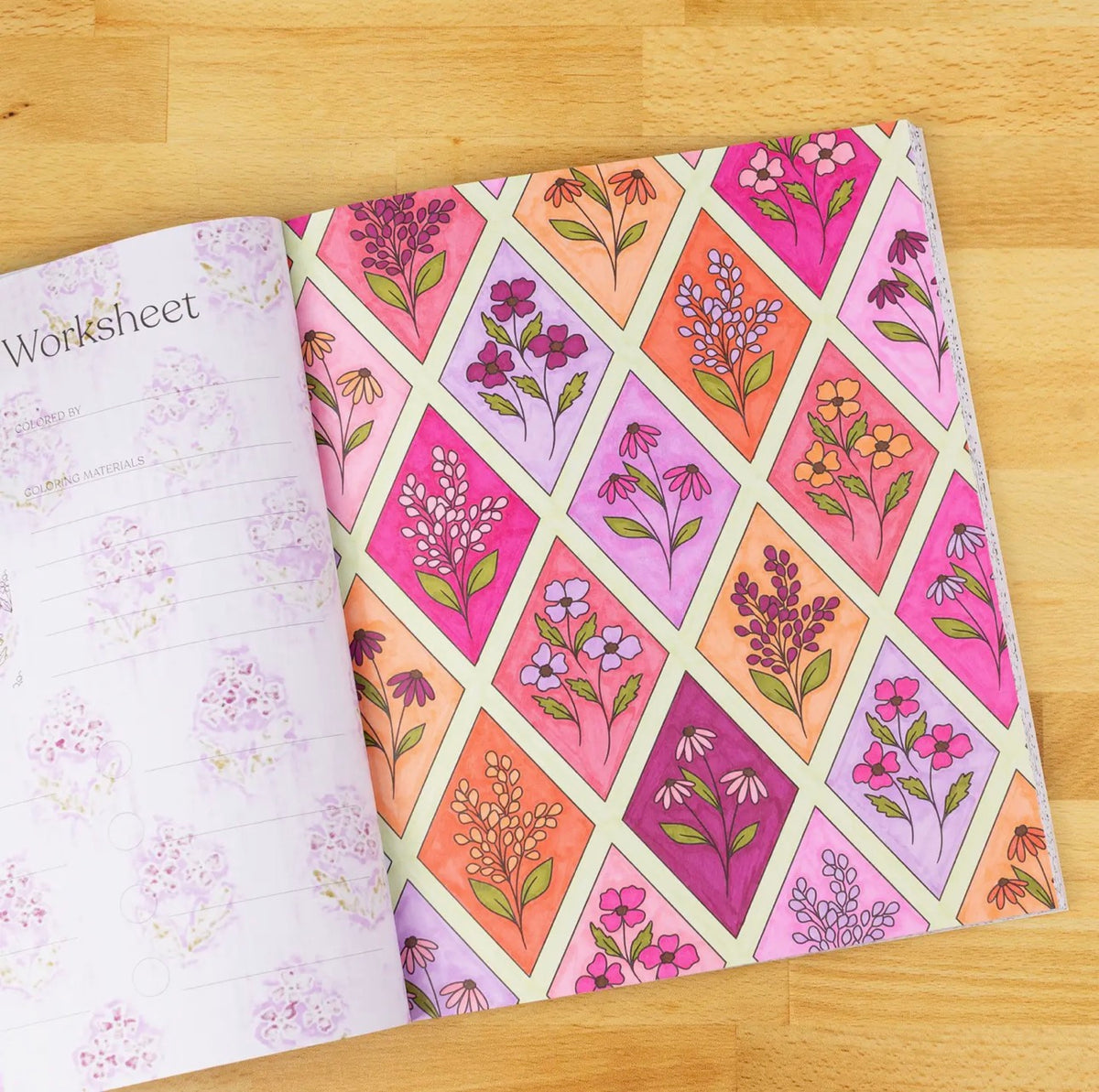 Wallflowers Coloring Book IMS