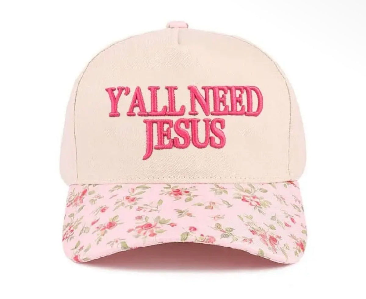 YA’LL need Jesus Hat-TGB