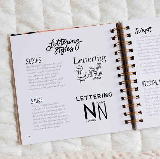 Scripture Lettering Workbook-TGB