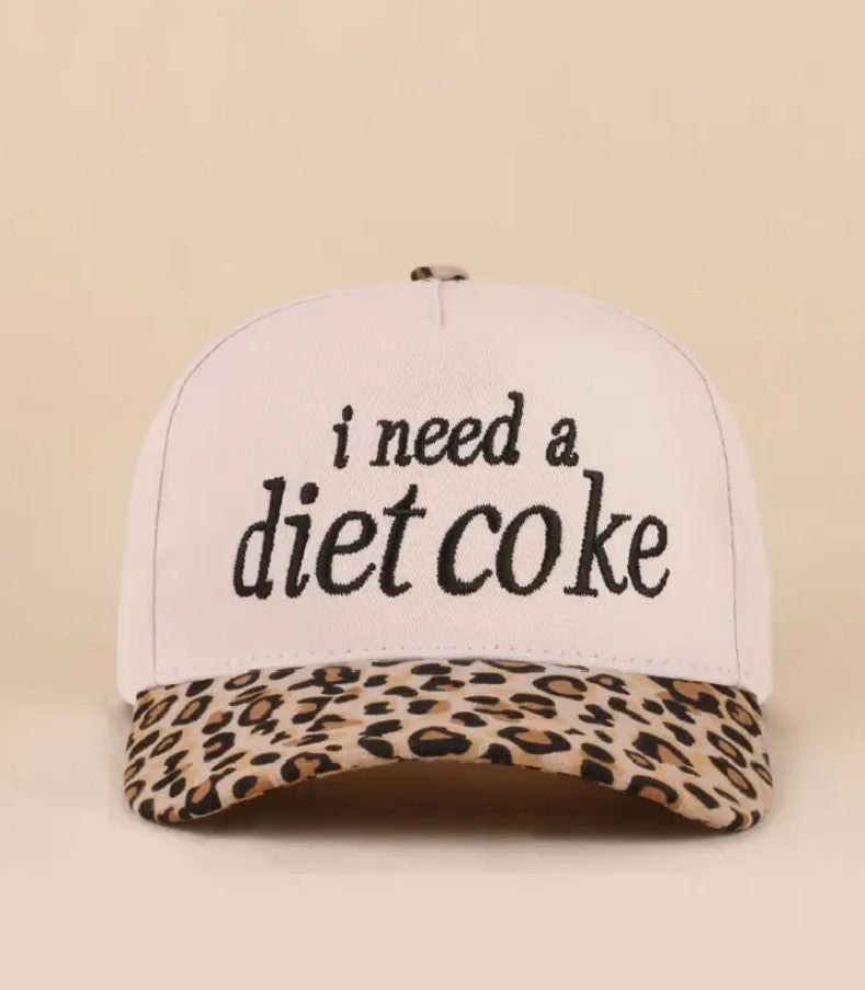 I Need A Diet Coke Hat-TGB