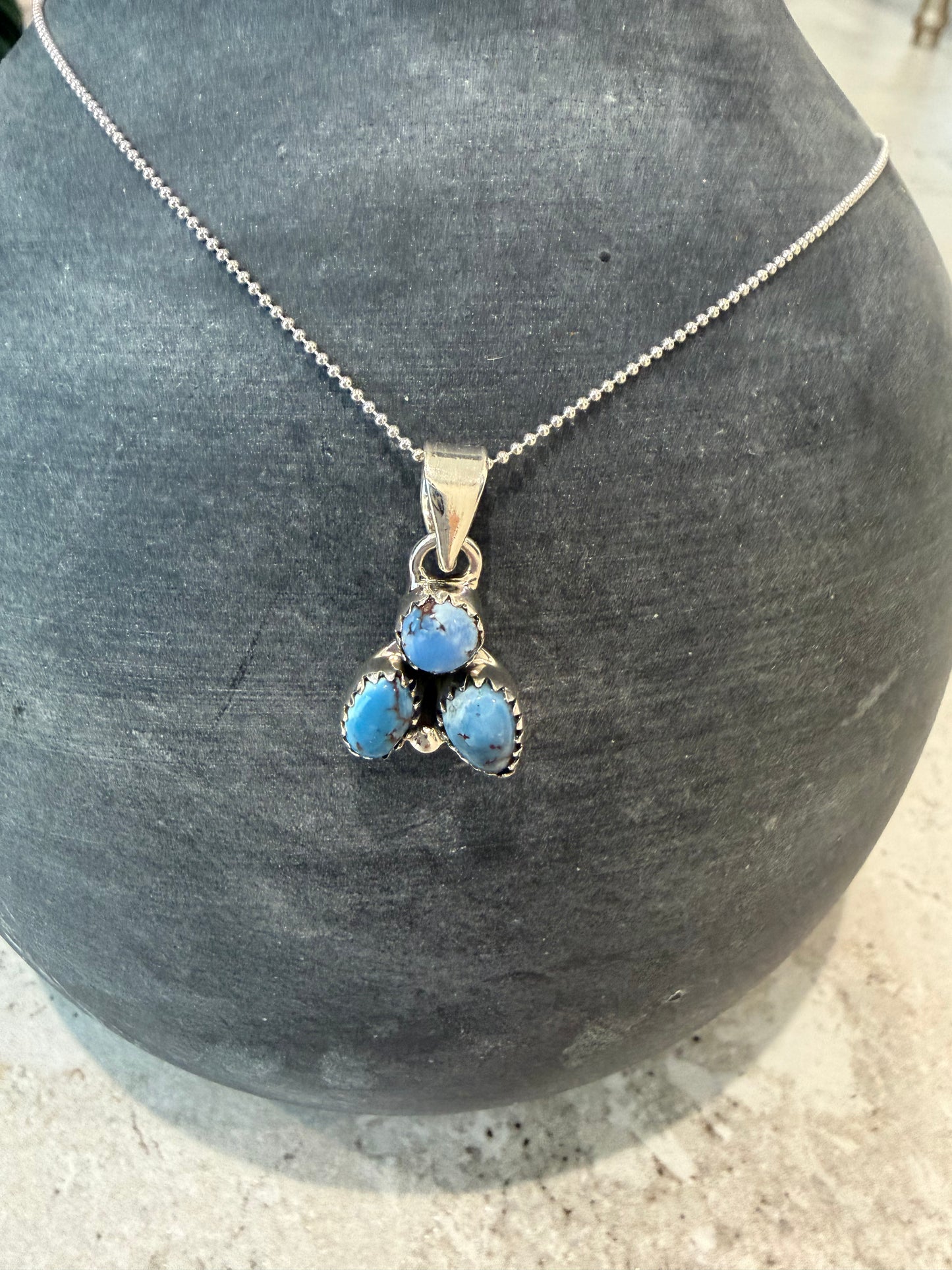 Golden Hills Turquoise Necklace-TGB