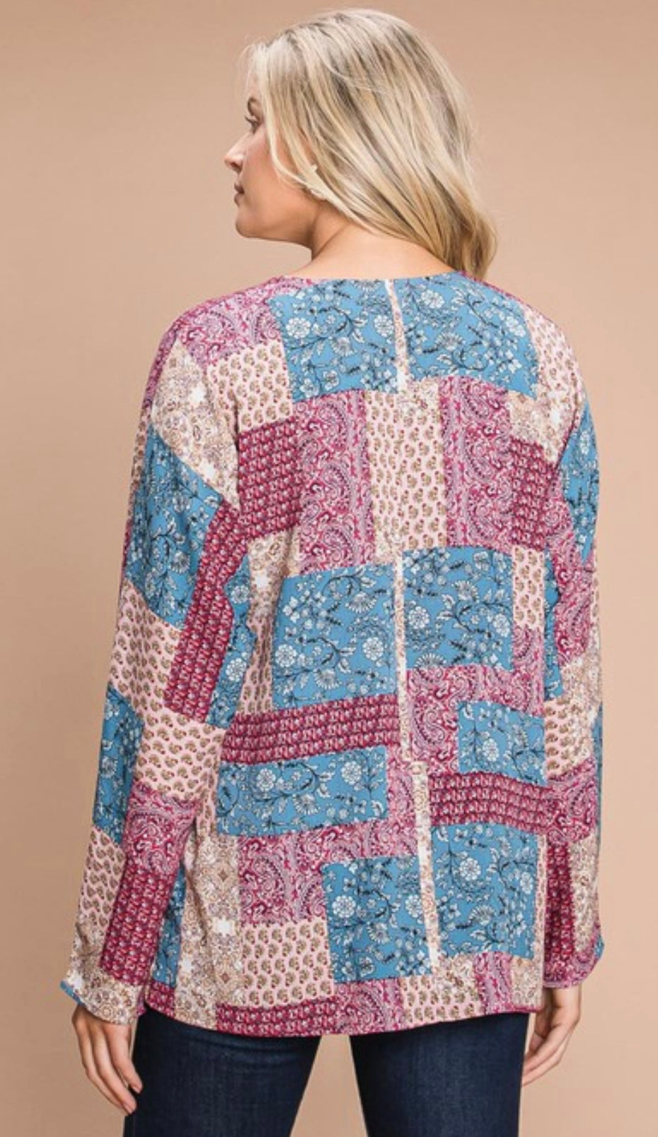 The Patchwork Paradise Top- Retro Purpose