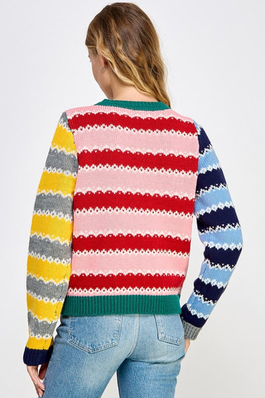 Fun Times Sweater- Retro Purpose