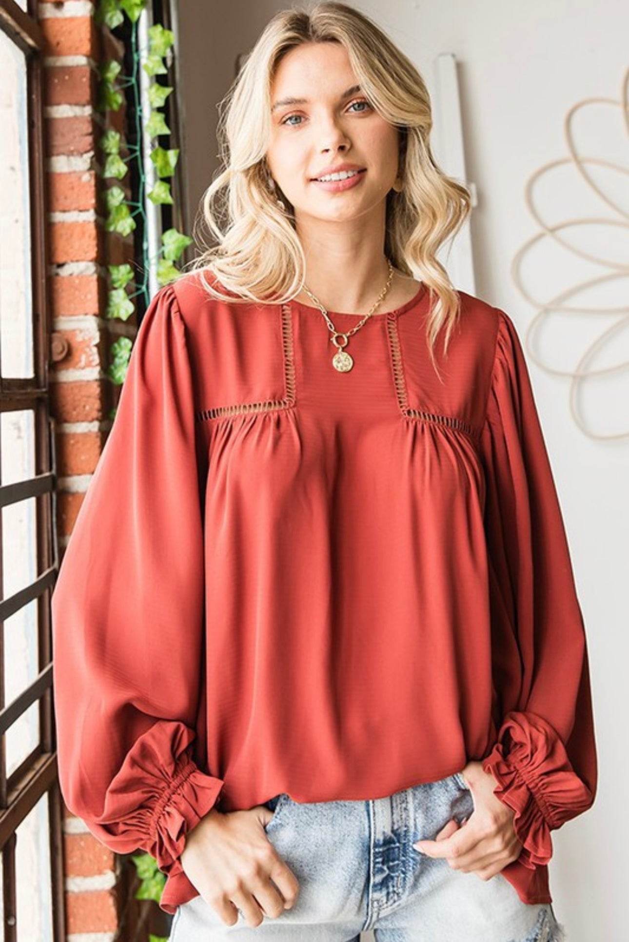 The Lettie Mae Top- Retro Purpose