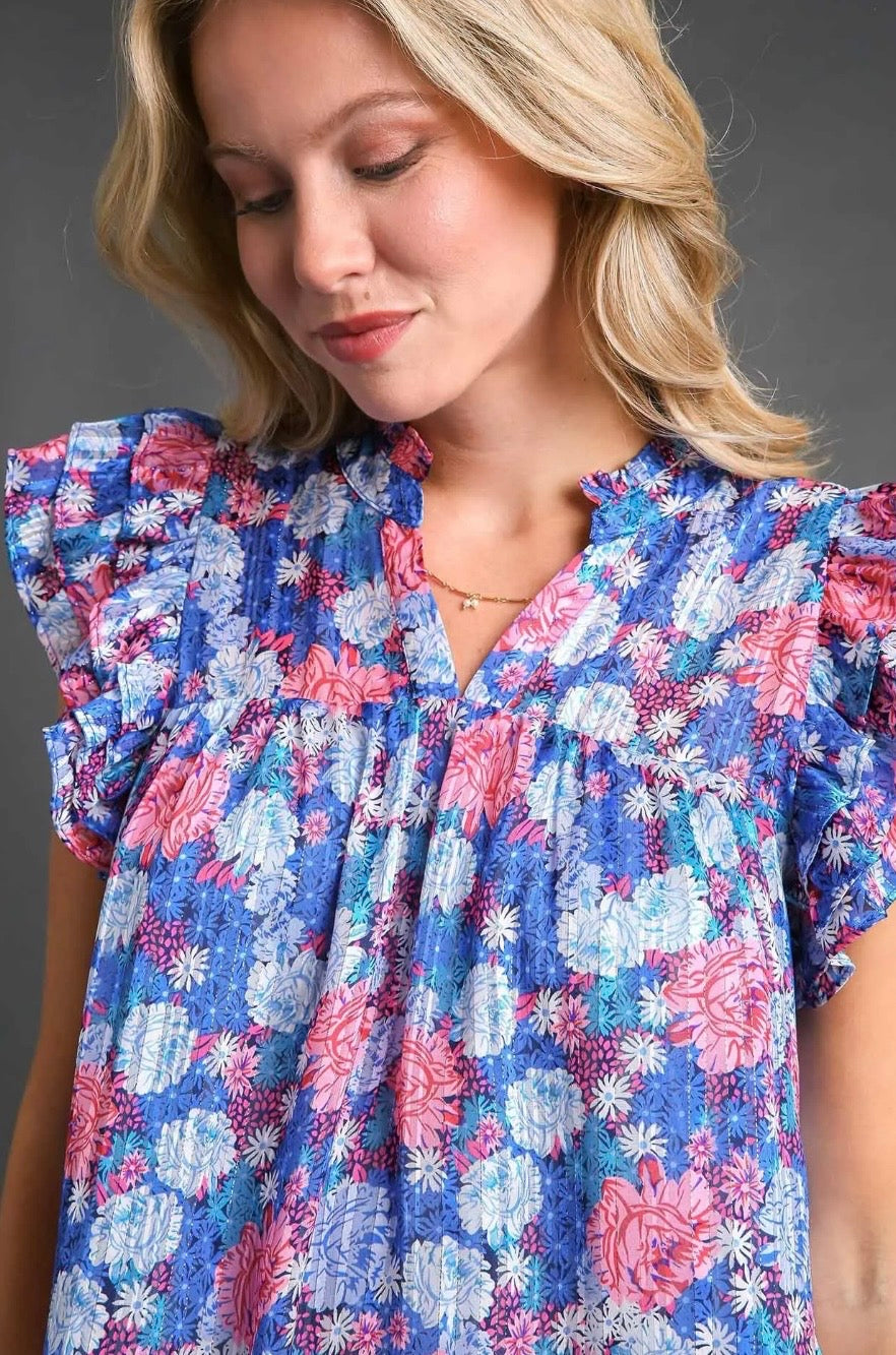 The Spring Floral Dress- Retro Purpose
