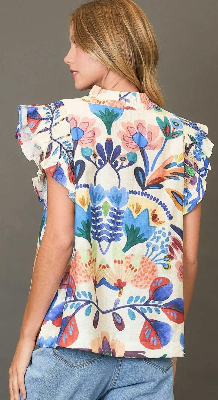 The Mayan Top- Retro Purpose