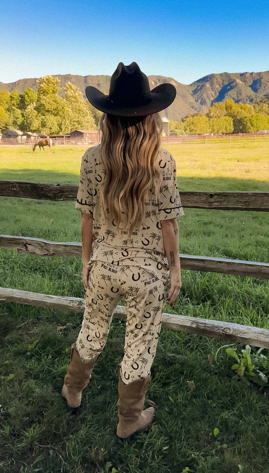 This Ain't My First Rodeo Bamboo Pajama Set