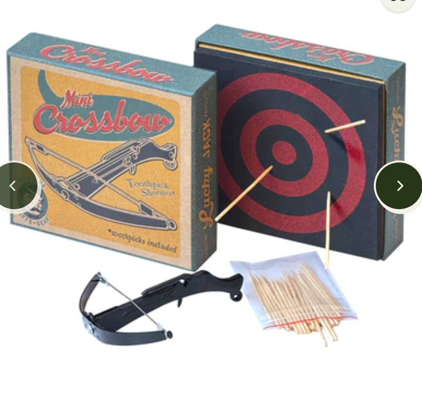 Mini Crossbow - Toothpick Shooter