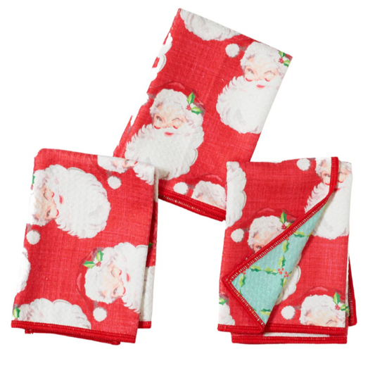 Mighty Mini Seasonal Towel (Set of 3) 13" x 13"