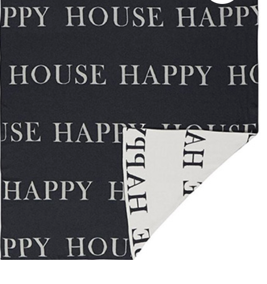 Happy House Throw 60" X 50"