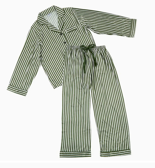 Green with Envy Long Sleeve PJ Set