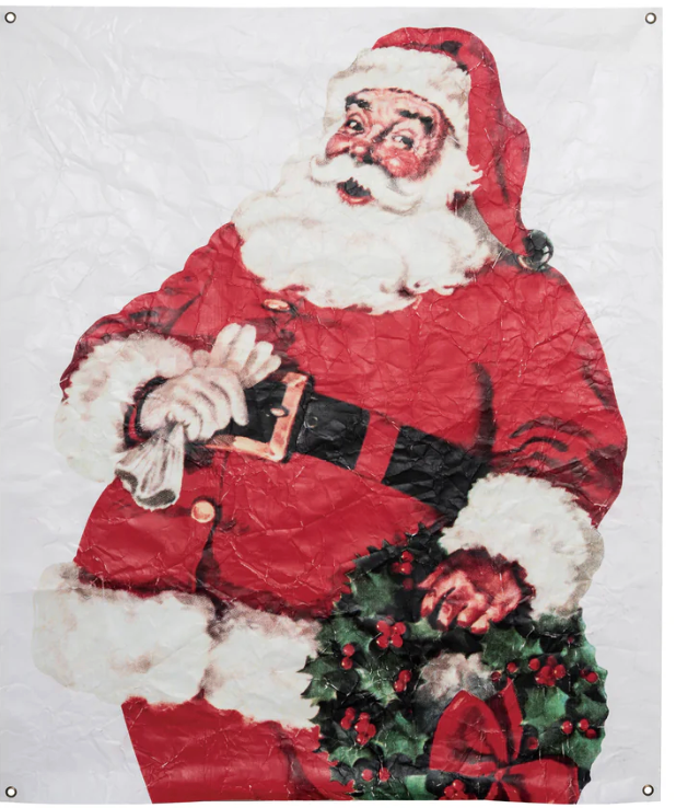 Paper Santa Wall Art