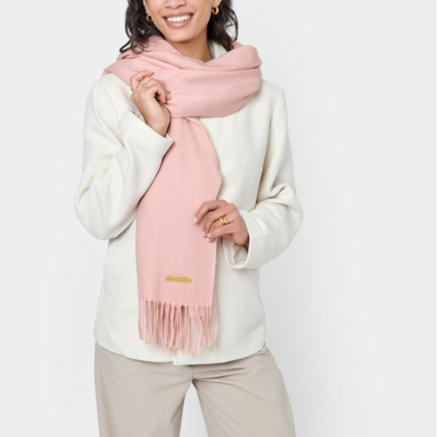 Blanket Scarf ( Dusty Rose )