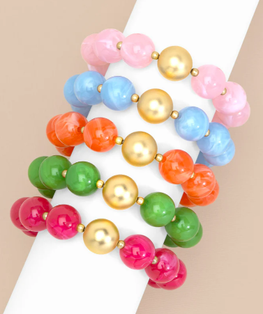 B1709 ZenZii Glossy Resin Bracelet