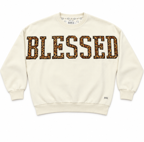 One Size BLESSED Sweatshirt
