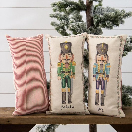 Christmas Nutcracker Pillows