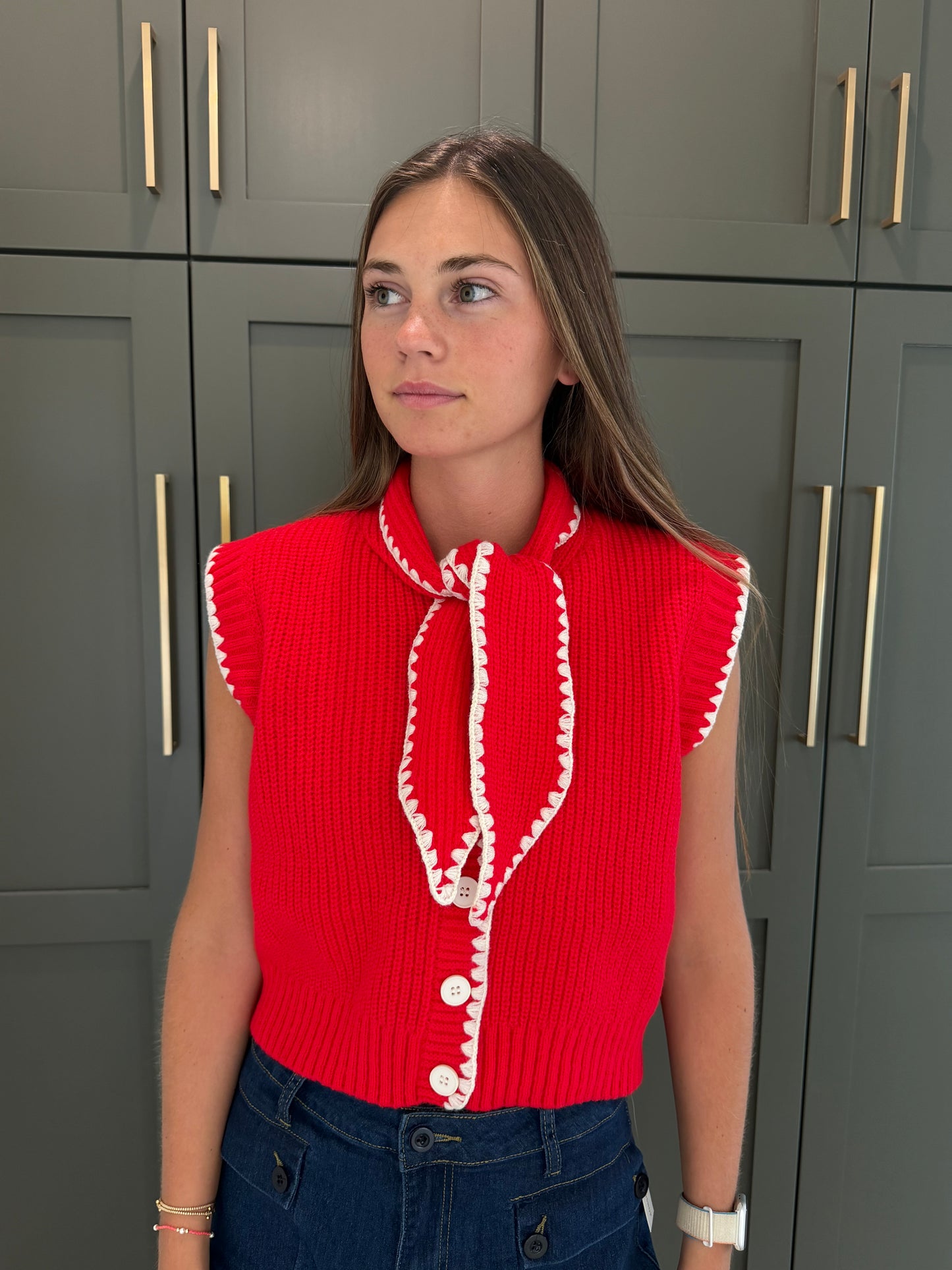 Sapphire Blossom Vest-TGB