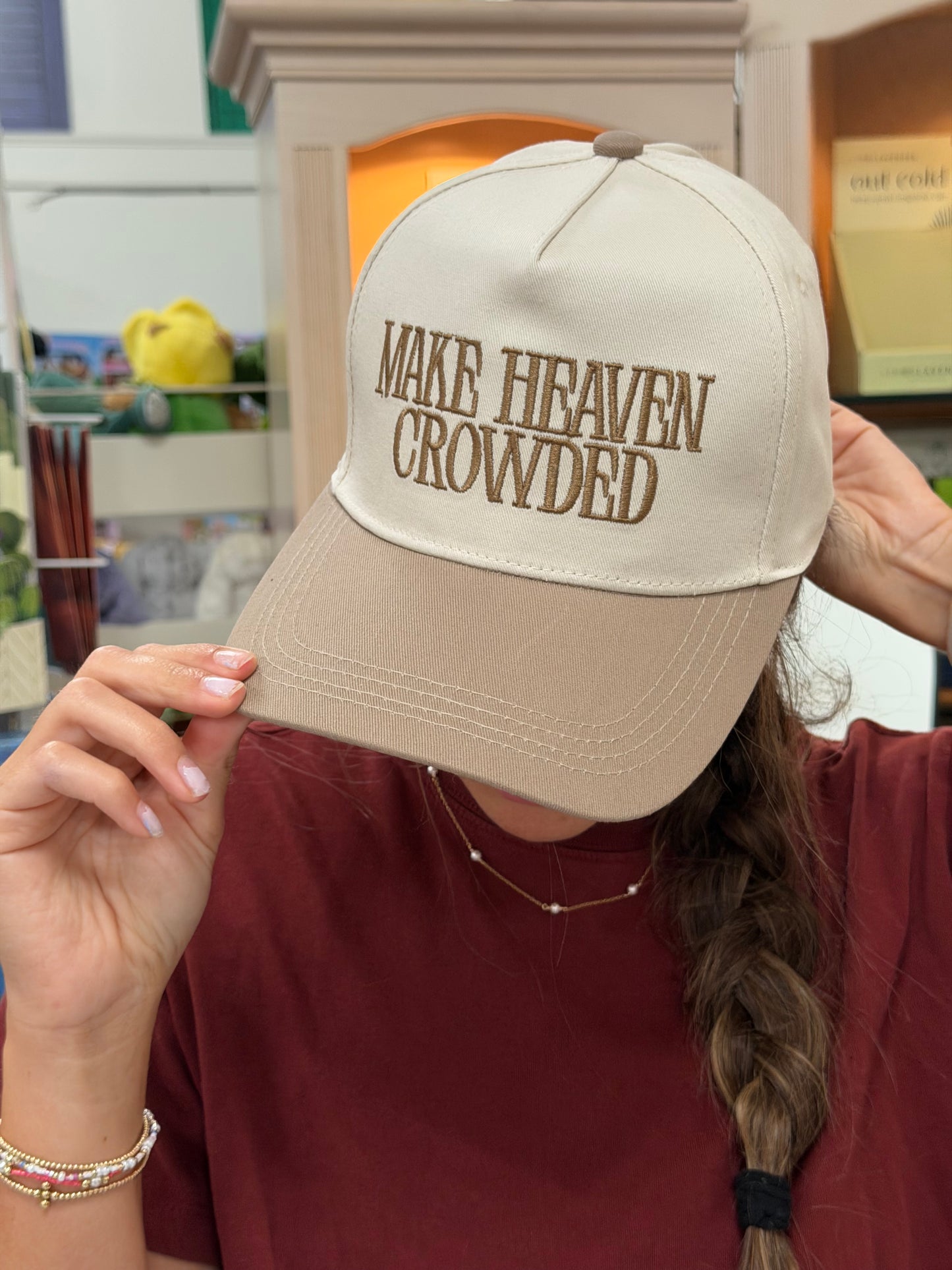 Make Heaven Crowded Hat-TGB