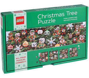 400 Piece Lego Christmas Tree Puzzle
