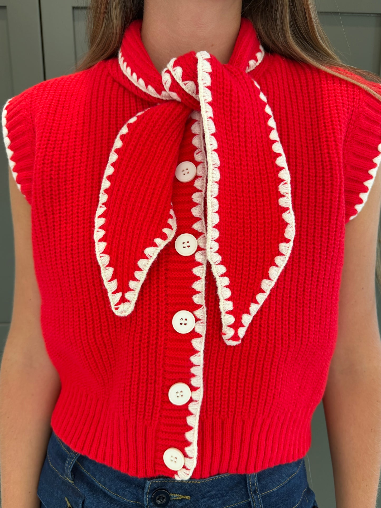 Sapphire Blossom Vest-TGB