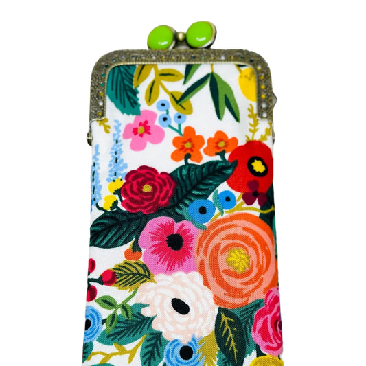 Eyeglass Case - Garden Party in Cream ( Assorted )