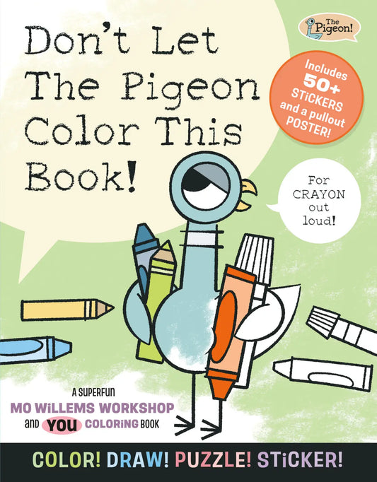 Don’t Let the Pigeon Color this Book