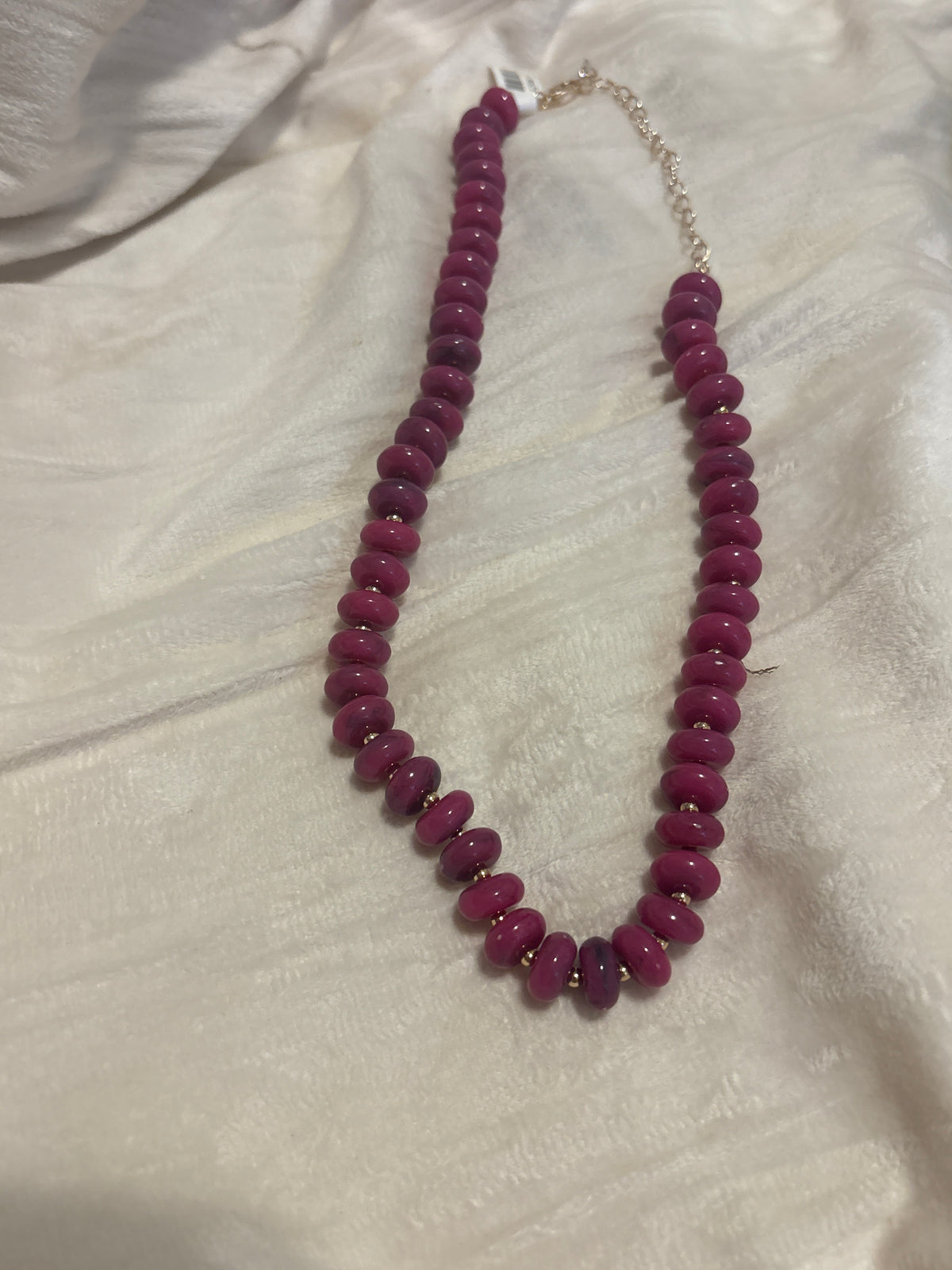 Aaoth Magenta Necklace IMS