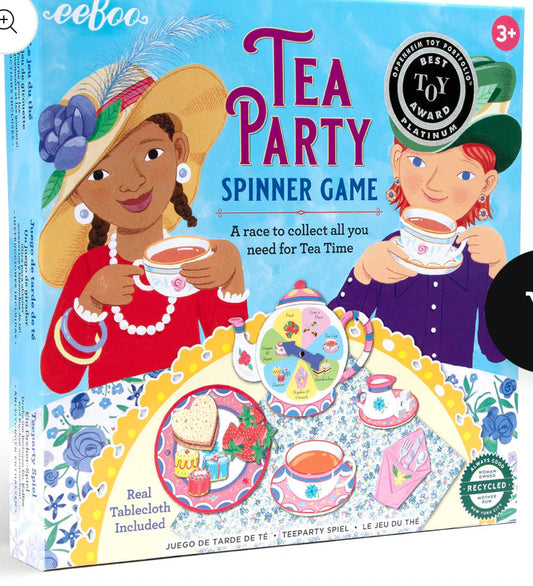 Tea Party Spinner Game