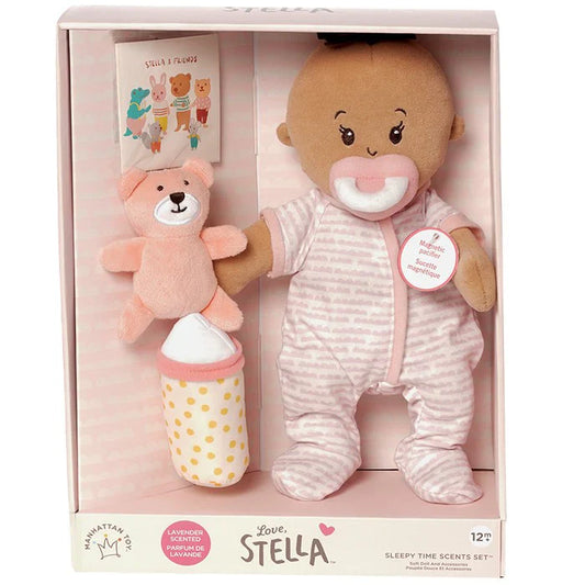 Stella Sleepy Time Set Beige Brown Tuft