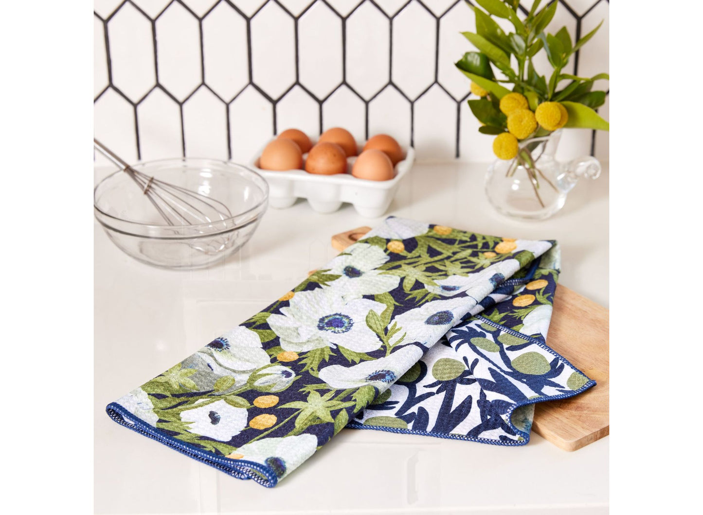 Eco Kitchen Tea Towel  18" x 30" ( Assorted )