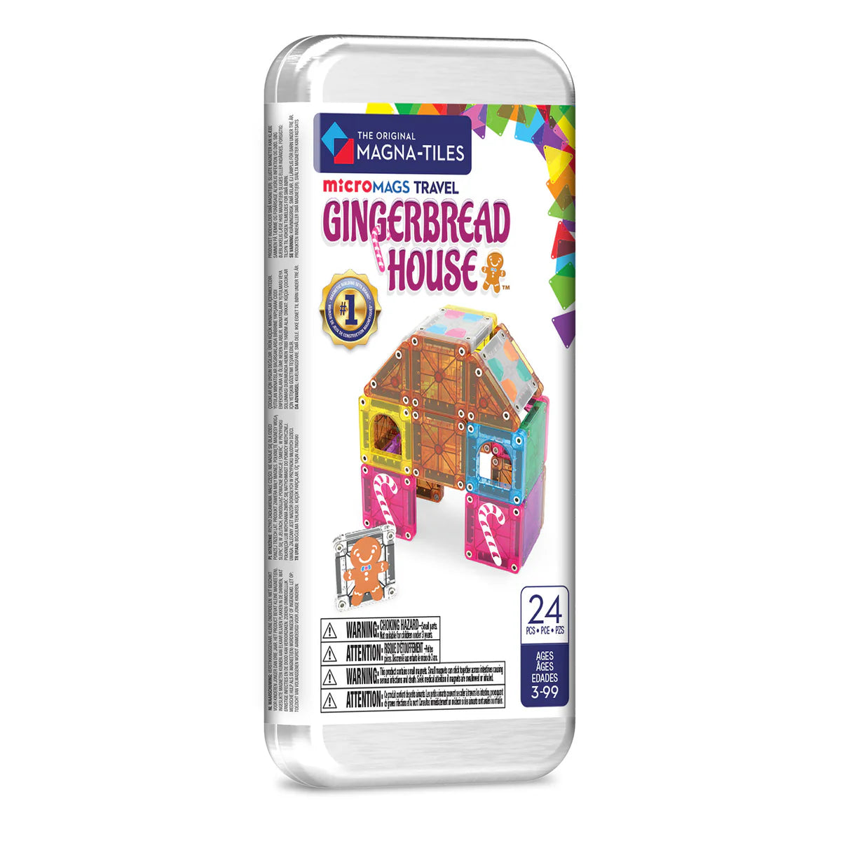 Magnatiles Travel Gingerbread House