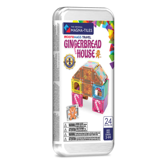 Magnatiles Travel Gingerbread House