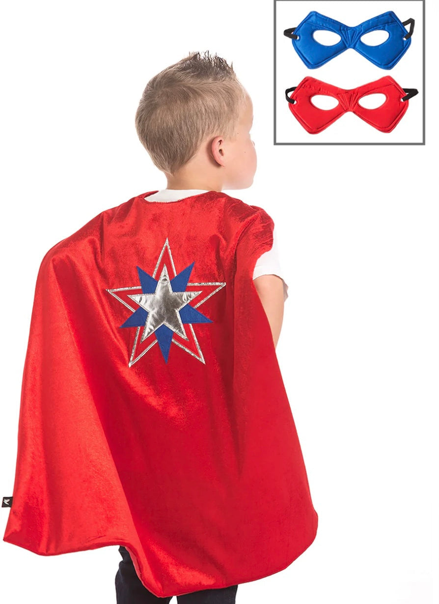LA American Hero Cape and Mask