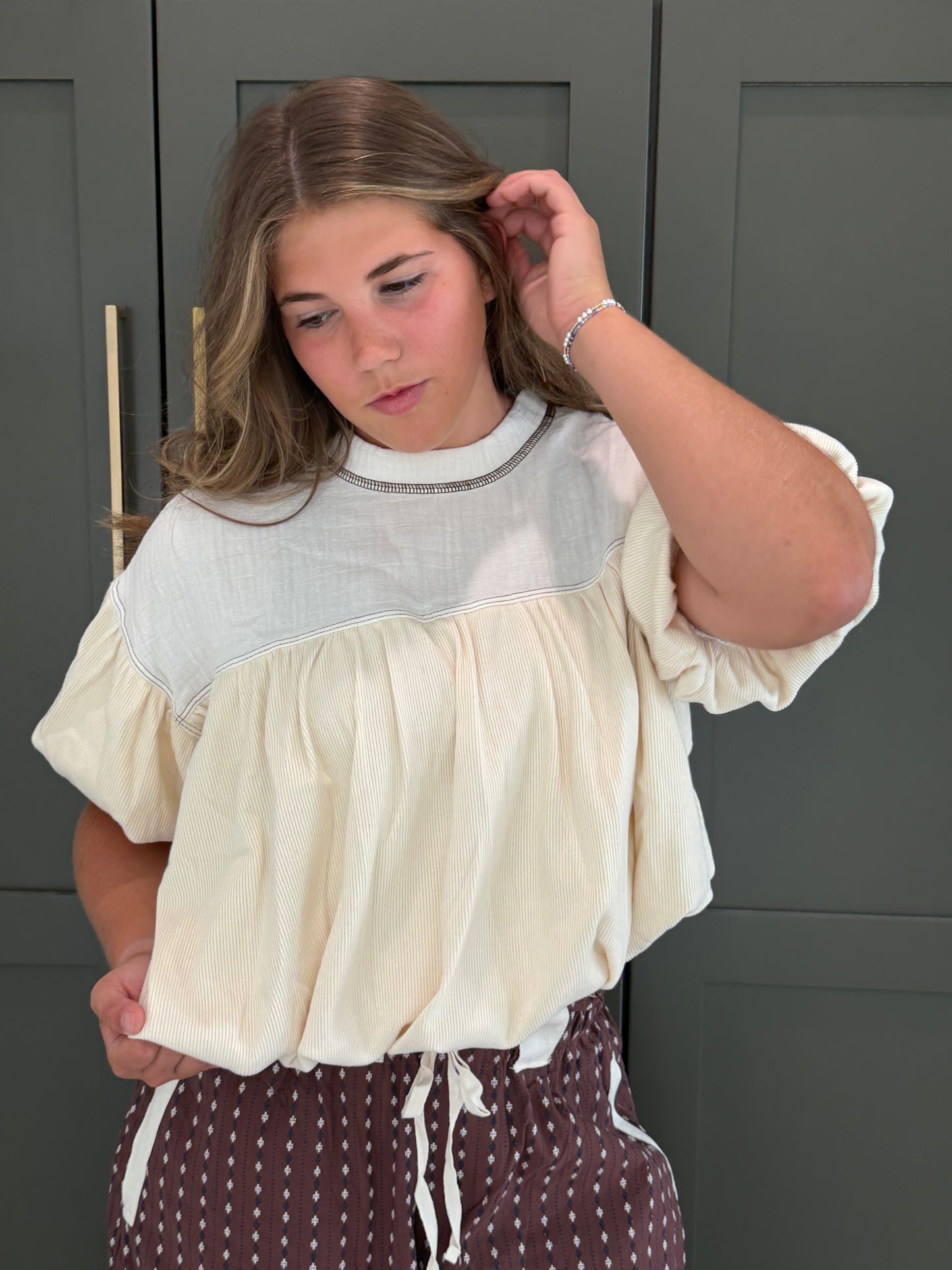 Whispering Petals Top-TGB