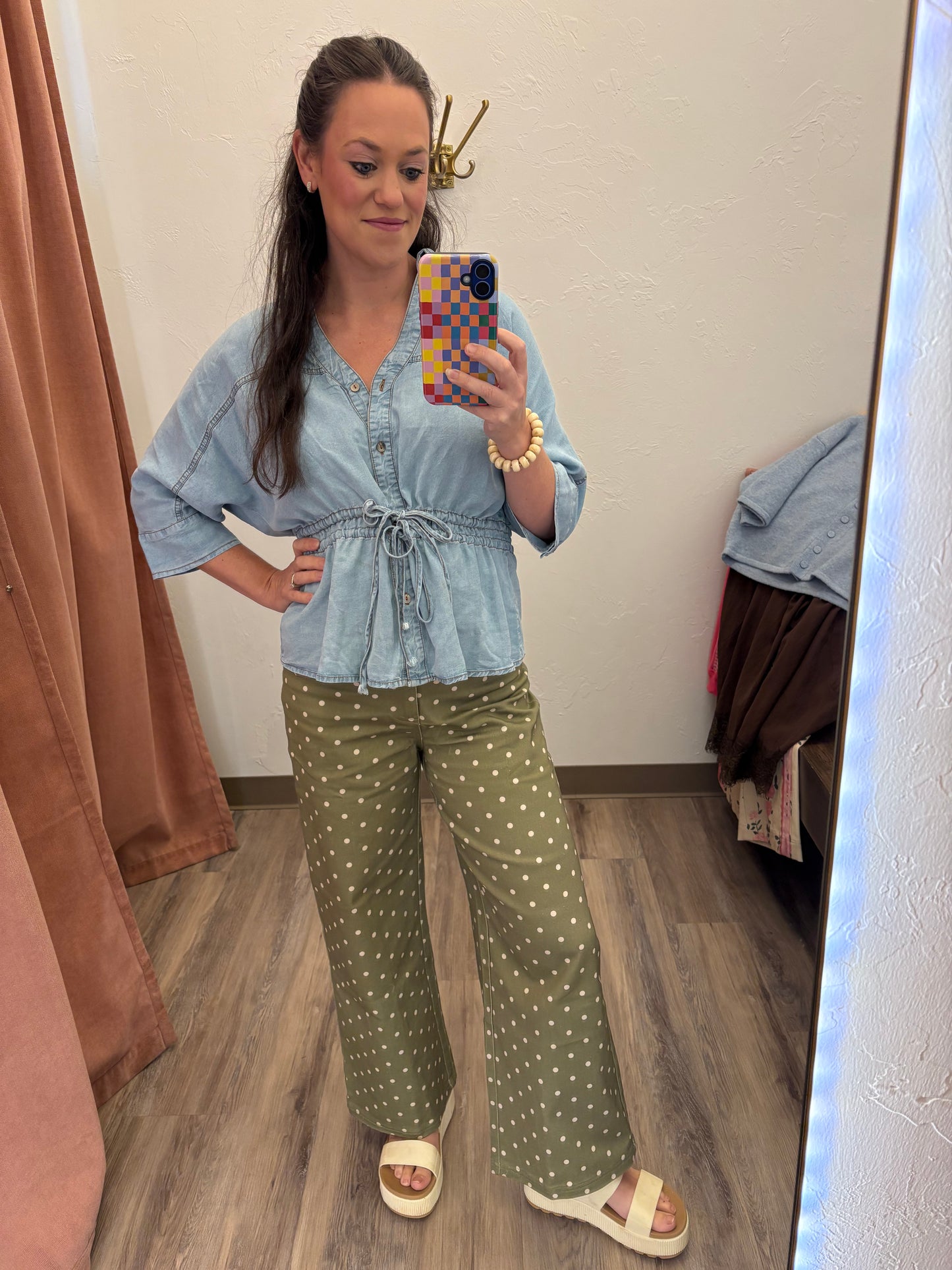 Green Polka Dot Pant IMS