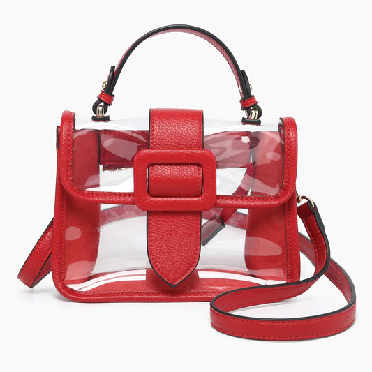 Toni Clear Crossbody Bag – Stadium Purse ( Assorted )