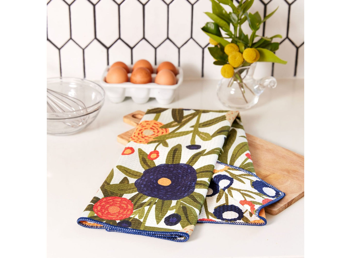 Eco Kitchen Tea Towel  18" x 30" ( Assorted )