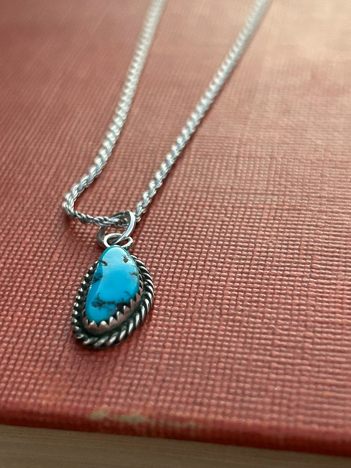 18” Vintage Kingman Turquoise Necklace - TGBJ