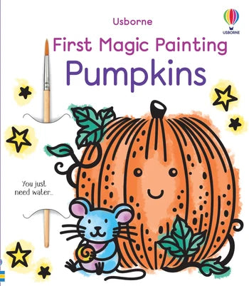 First Magic Painting Pumpkins