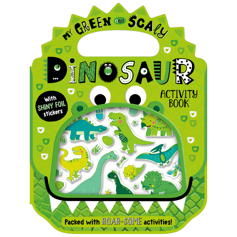 My Green and Scaly Dinosaur Activity Book
