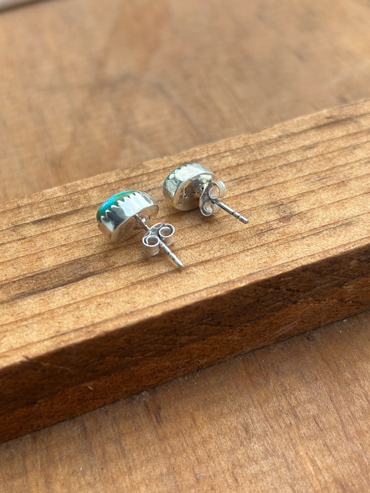 Turquoise Stud Earrings - TGBJ