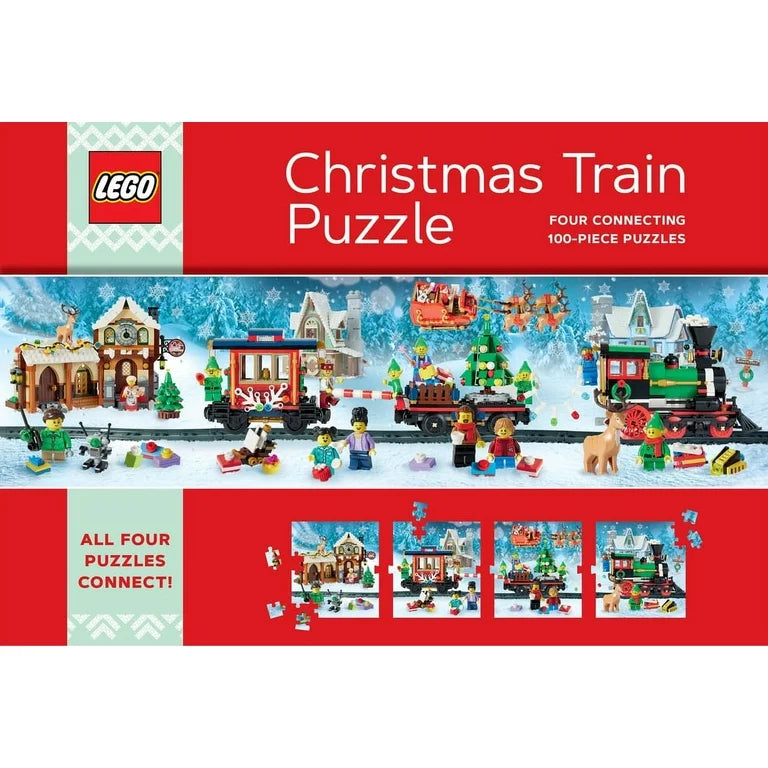 400 Piece Lego Christmas Train Puzzle